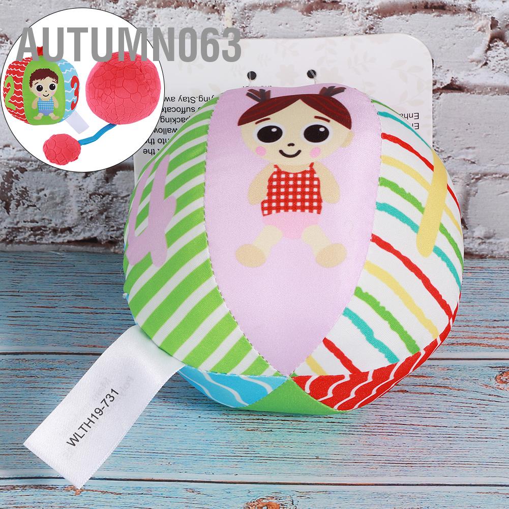 Autumn063 Bé Huấn Luyện Thị Giác Bóng Tay Bắt Đồ Chơi Giáo Dục Sớm Cho Trẻ Sơ Sinh Màu Đỏ