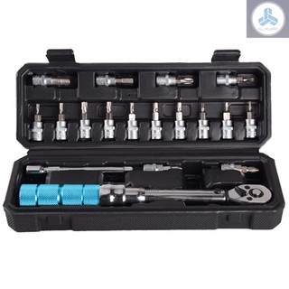 Quick-release Torque Wrench High Precise Torque Preset Wrenches 1/4inch Ratchet Head Torque Adjustable Bike Car Bicycle Repairing Tool