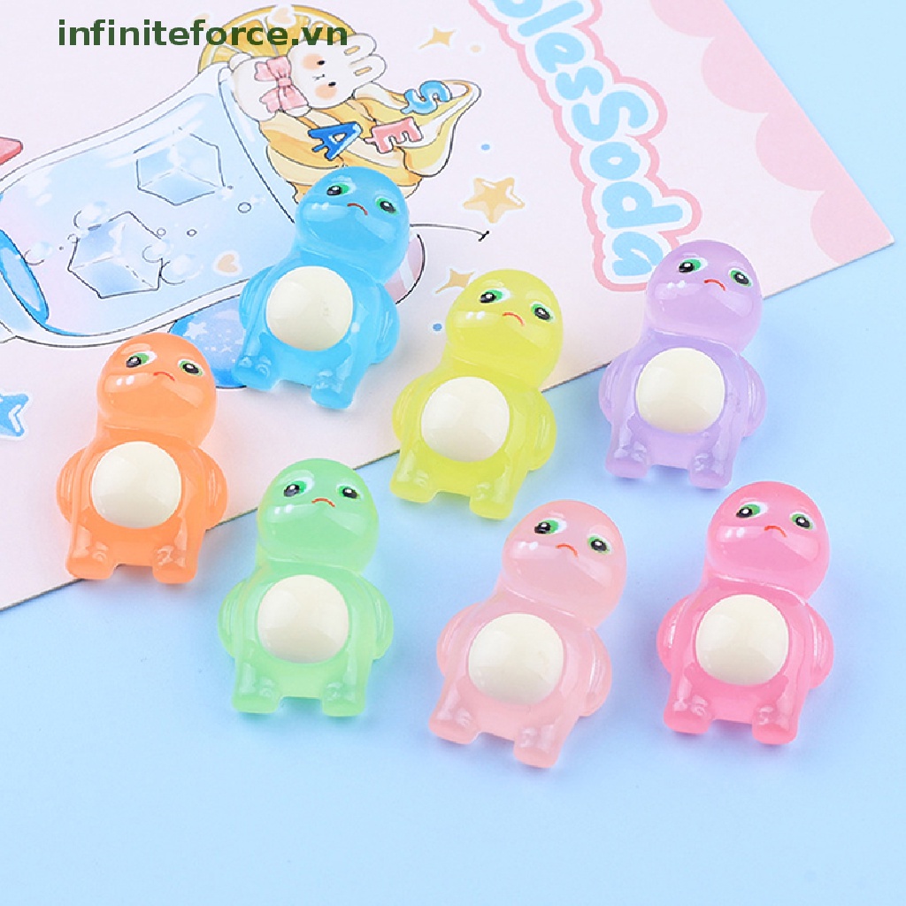 Set 5 Mô Hình Khủng Long Bằng Nhựa Phát Quang Dùng Để Trang Trí Diy