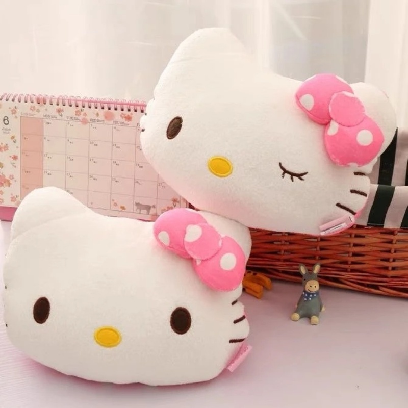 Gối Tựa Đầu Hình Hello Kitty Dễ Thương Cho Ghế Ngồi Xe Hơi | BigBuy360 - bigbuy360.vn