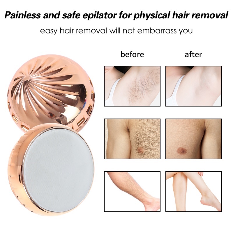 Dụng Cụ Tẩy Lông Vật Lý Pha Lê Không Đau Tái Sử Dụng Được