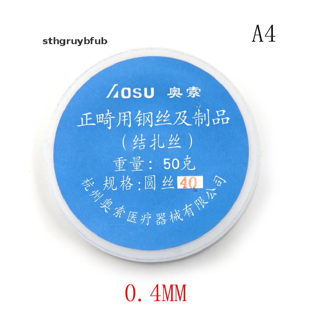 Dây Thép Không Gỉ Chỉnh Hình Răng Miệng 0.2mm-0.5mm