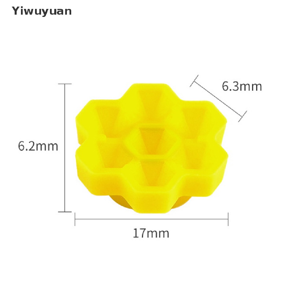 < Yiwuyuan > Túi 100 Giá Đỡ Lông Mi Giả Bằng Nhựa Không Dính Cốc