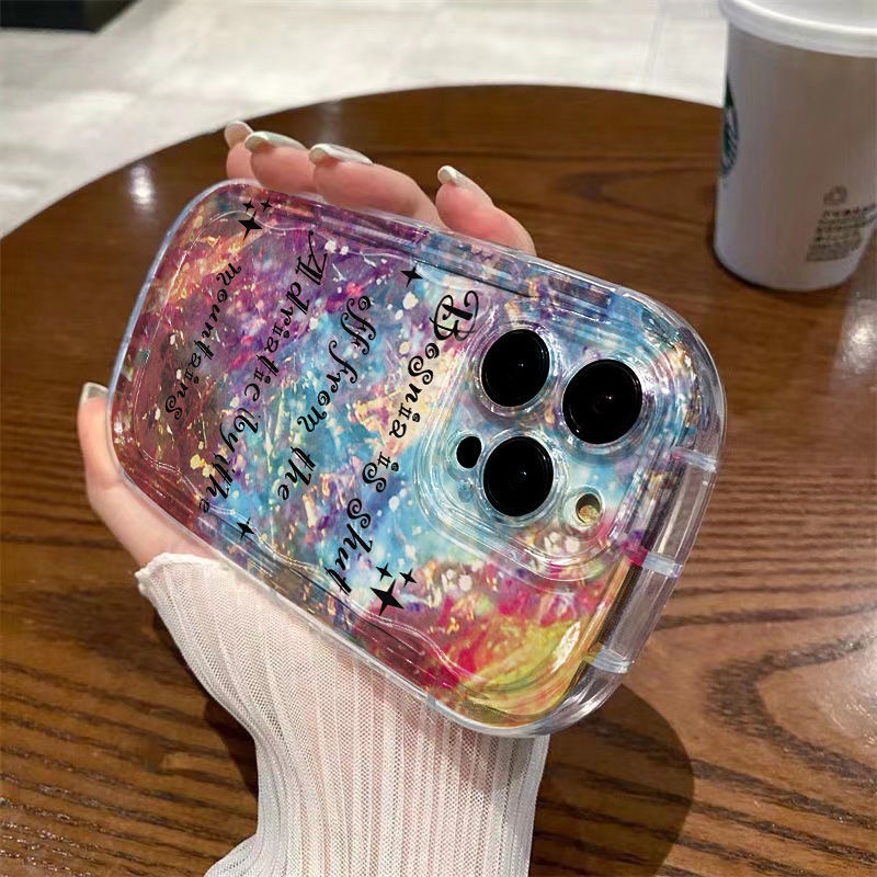 ✅Ốp Điện Thoại Mềm Trong Suốt Chống Sốc Họa Tiết Bầu Trời Đầy Sao Cho Iphone 13iphone148ppromax / / 7 11 12xr xs WO3W