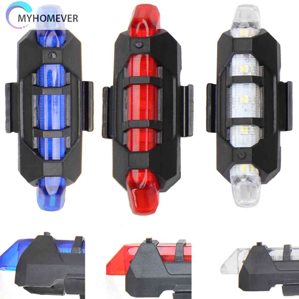 Đèn Hậu 5 Bóng LED Cho Xe Đạp