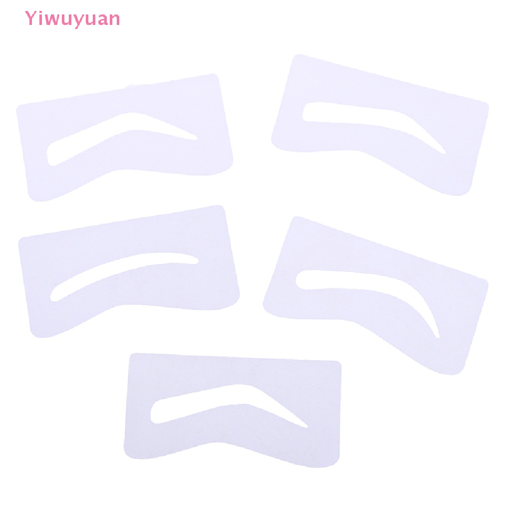 Bộ 10 Cặp Khuôn Hỗ Trợ Kẻ Lông Mày Tiện Dụng