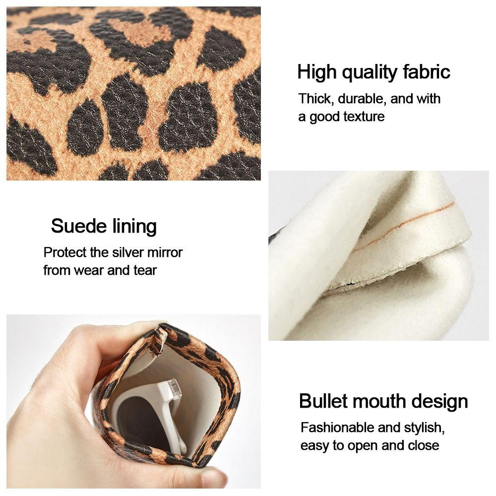 MOILYVN Ví Đựng Cọ Trang Điểm / Mắt Kính Giá Đỡ