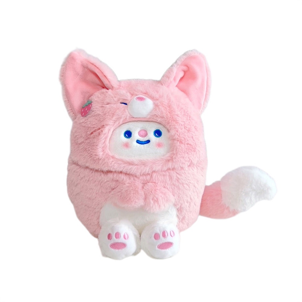 Đồ chơi nhồi bông Hình Thỏ / Gấu Hồng 20cm Mềm Mại Dễ Thương Cho Bé