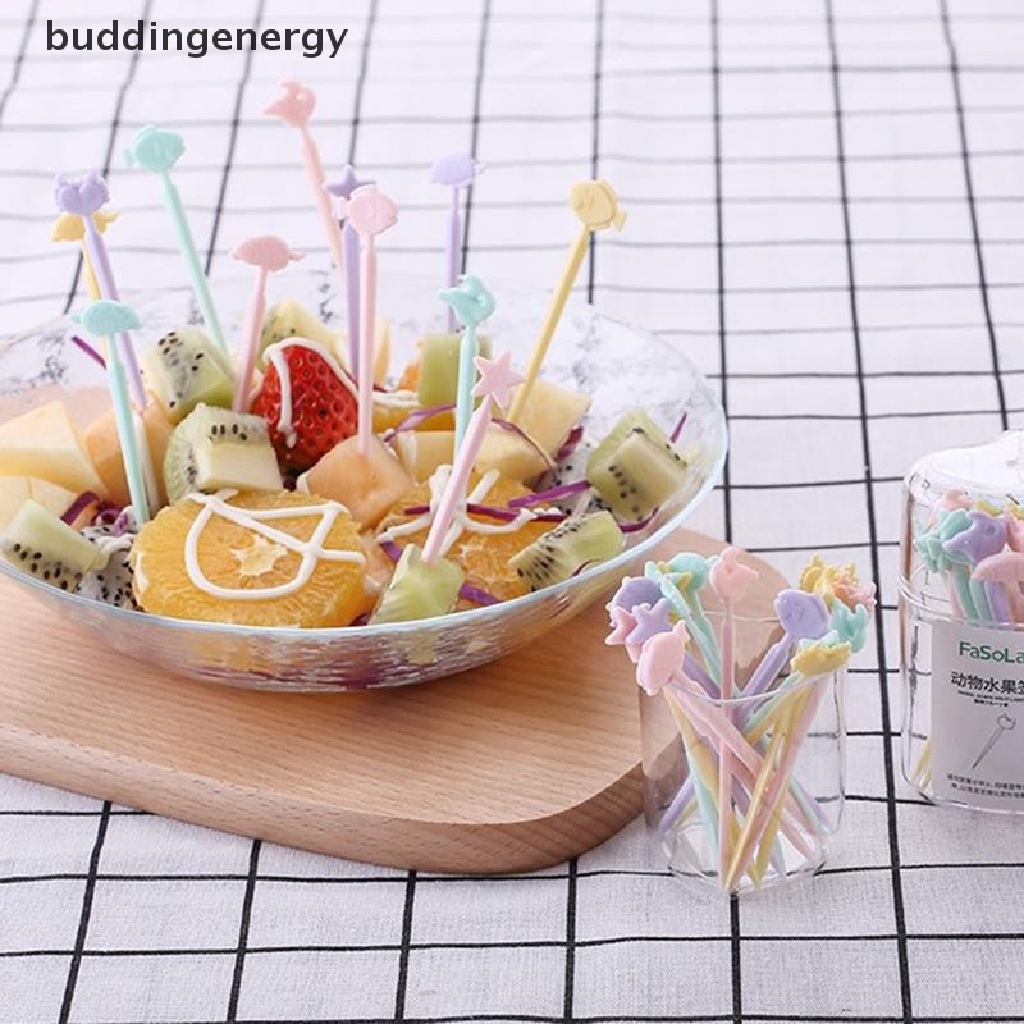 Set 20 Nĩa Ăn Trái Cây / Thức Ăn Tráng Miệng Mini Dành Cho Trẻ Em