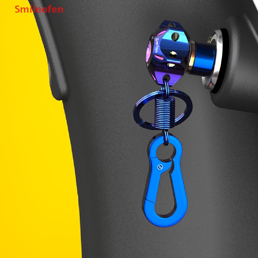 [Smileofen] Móc Chìa Khóa CNC Đầu Lục Giác Bằng Titan Thông Dụng Cho Xe Máy Mới