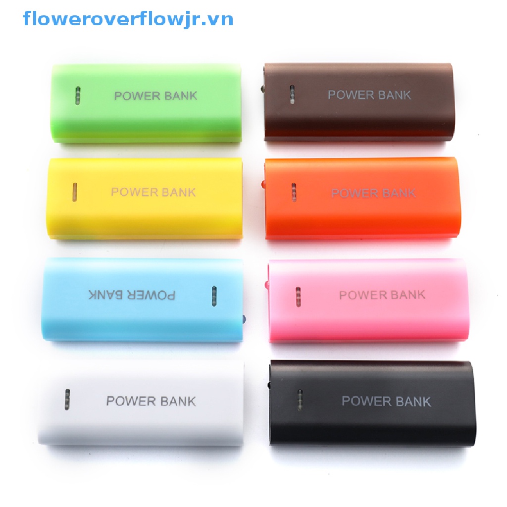 Hộp Sạc FJR 5V 5600mAh 2X 18650 USB Chất Lượng Cao