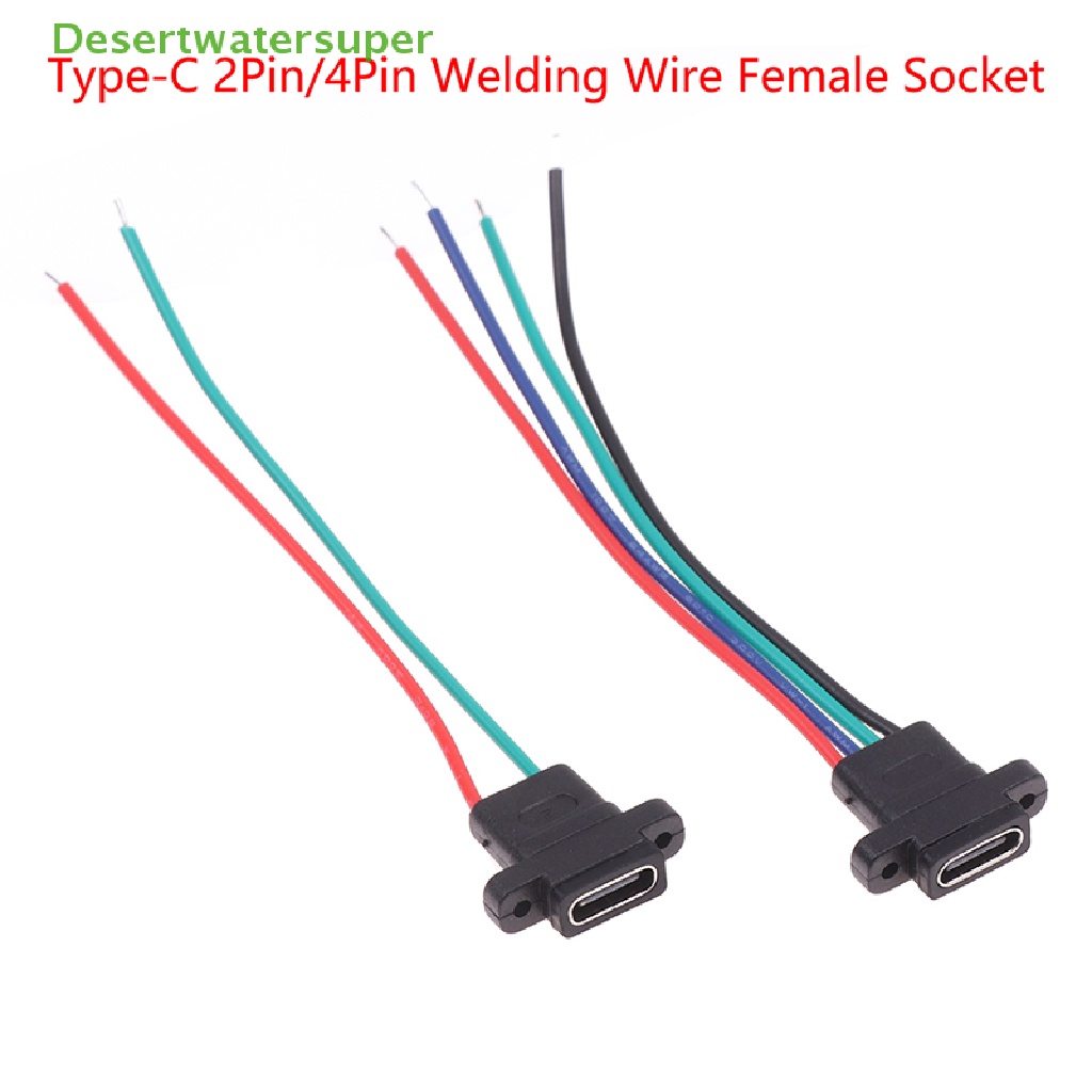 Dây Cao Su Chống Thấm Nước Cổng Sạc Nhanh DSVN Type-C 2Pin 4Pin