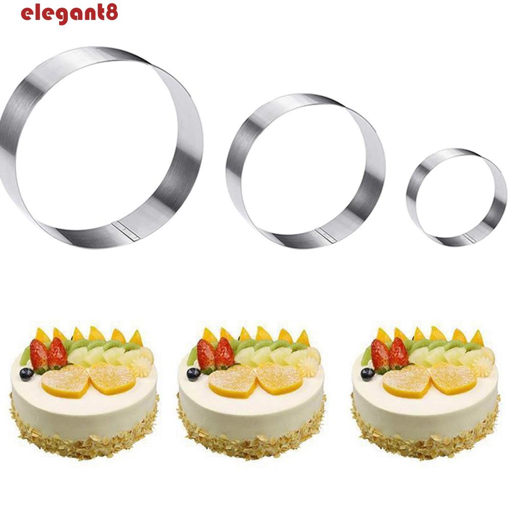 Khuôn Làm Bánh Quy Hình Tròn Bằng Thép Không Gỉ DIY