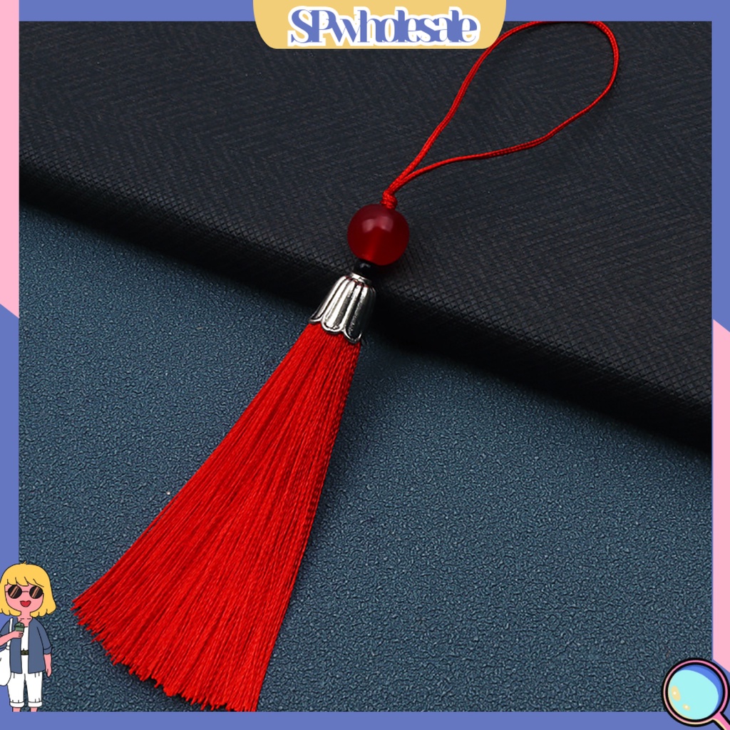 &lt;SPwholesale&gt; Set 3 Dây Tua Rua Thắt Nút Màu Sắc Tươi Sáng Phong Cách Trung Hoa Trang Trí Hành Lý Mũ Trang Trí Năm Mới