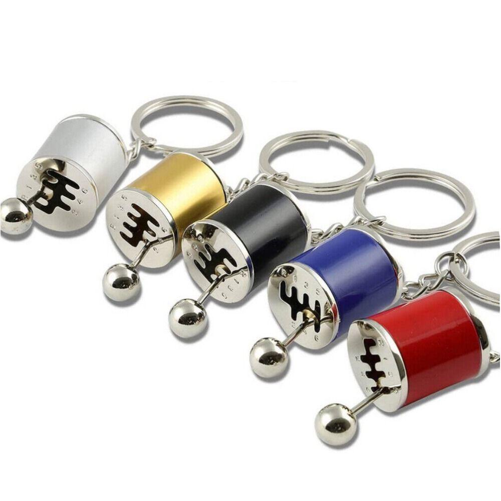 Btlimer 2 Móc Khóa Núm Cần Gạt Số Xe Hơi Phổ Biến Bằng Kim Loại