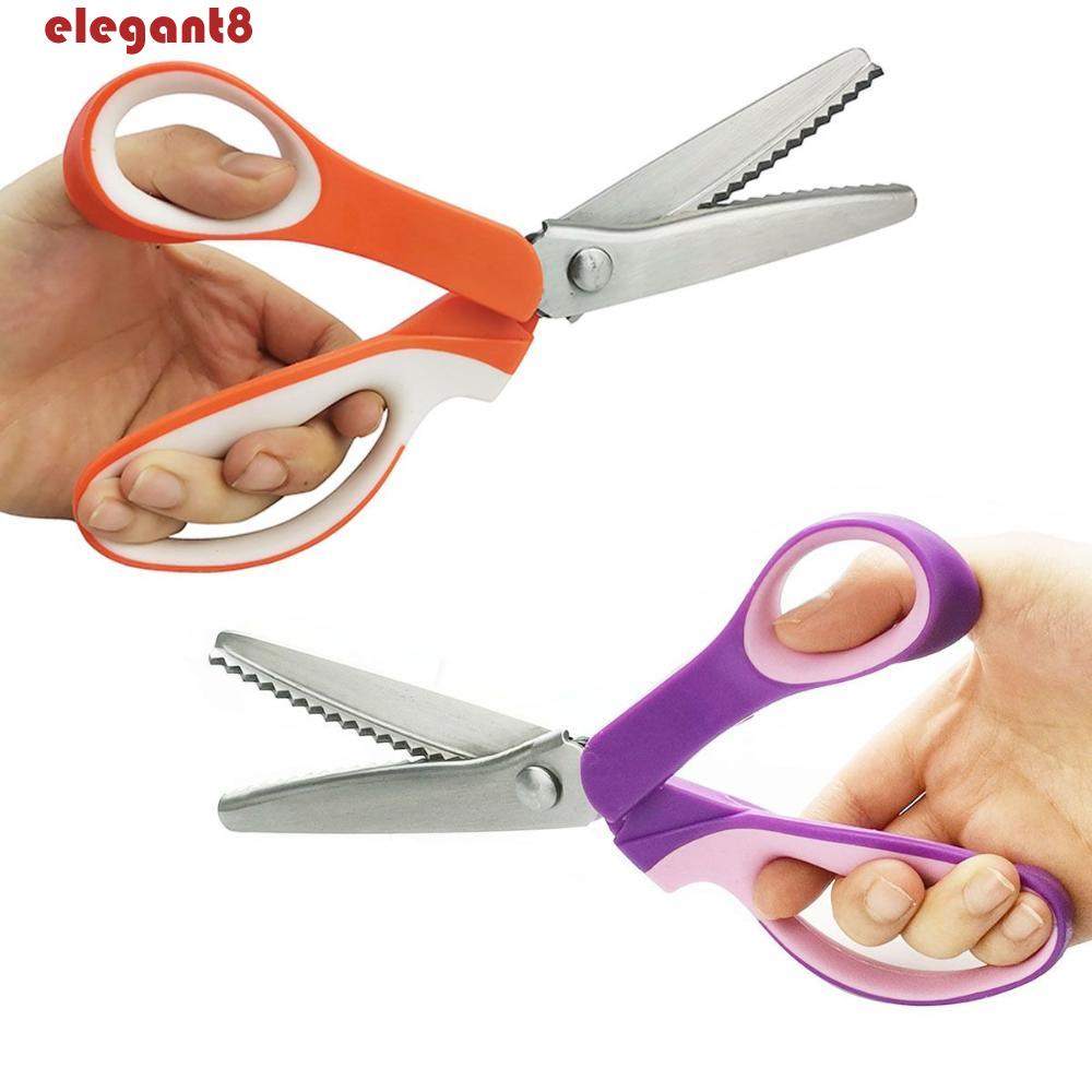 Kéo Chuyên Nghiệp Zig Zag Bằng Thép Không Gỉ Chất Lượng Cao Dành Cho Thợ May