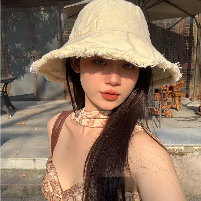 Nón Tai Bèo Vành Rộng Thời Trang Nữ Tính