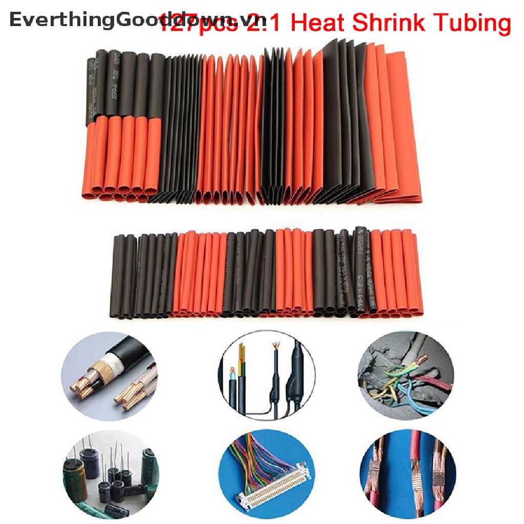 Bộ 127 Ống Co Nhiệt 2: 1