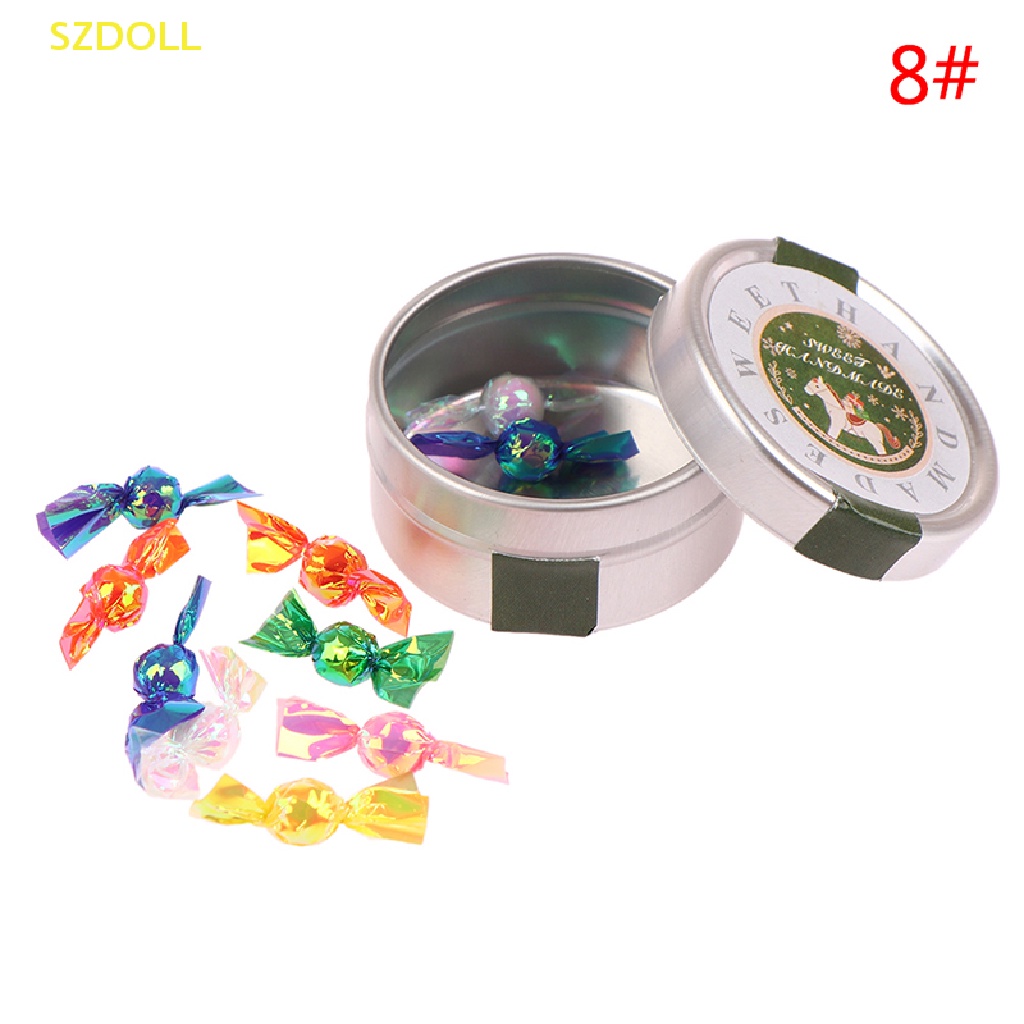 Hộp Thiếc Đựng Bánh Kẹo Giáng Sinh 1: 12 Trang Trí Nhà Búp Bê