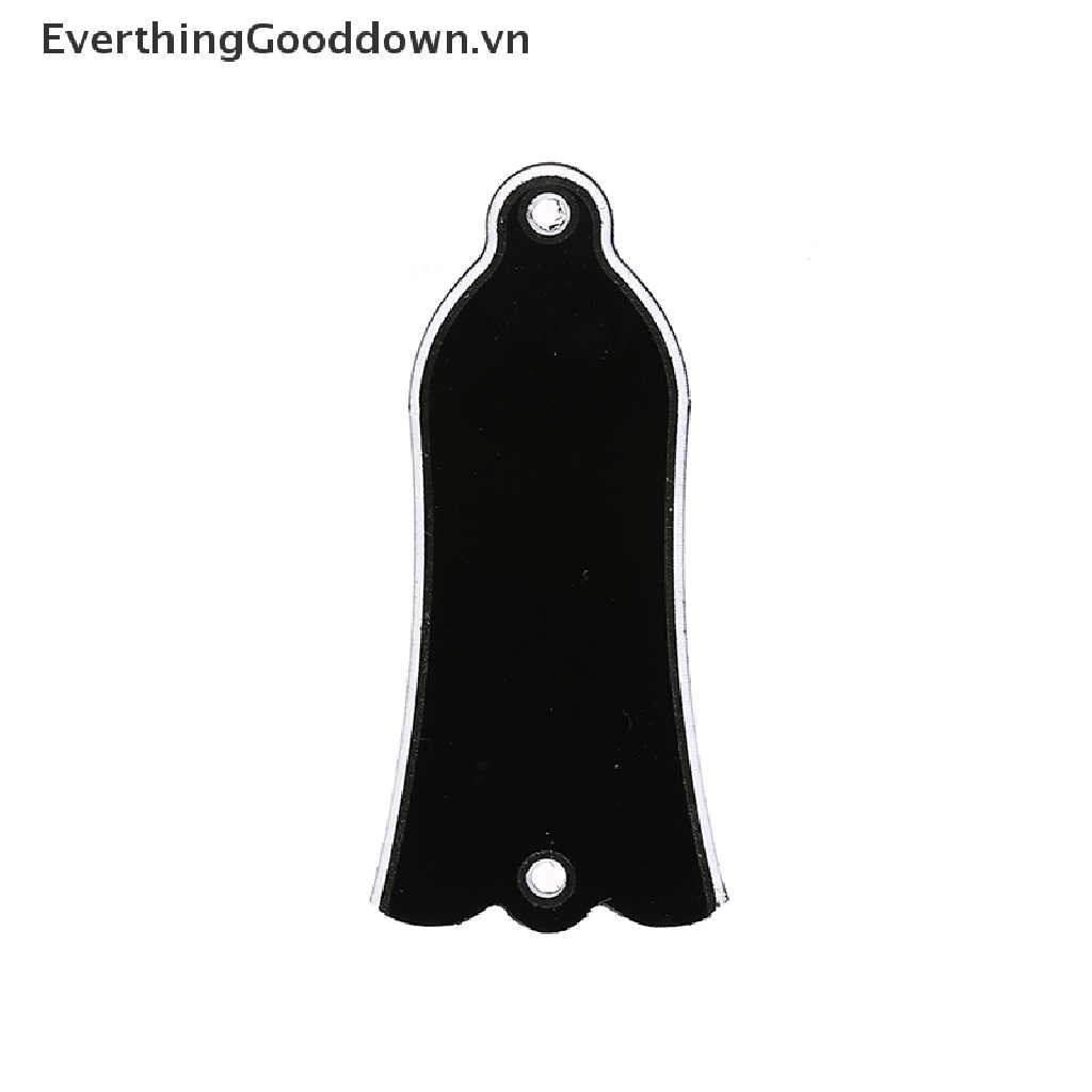 Everthinggooddown Đĩa Bọc Cần Đàn Guitar 2 Lỗ Bằng PVC Màu Đen vn