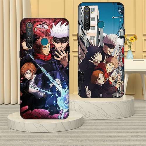 Ốp Điện Thoại TPU Mềm Chống Rơi Họa Tiết Anime Cho Realme 5 5i 5s 6i CE16 Jujutsu Kaisen Gojo Satoru