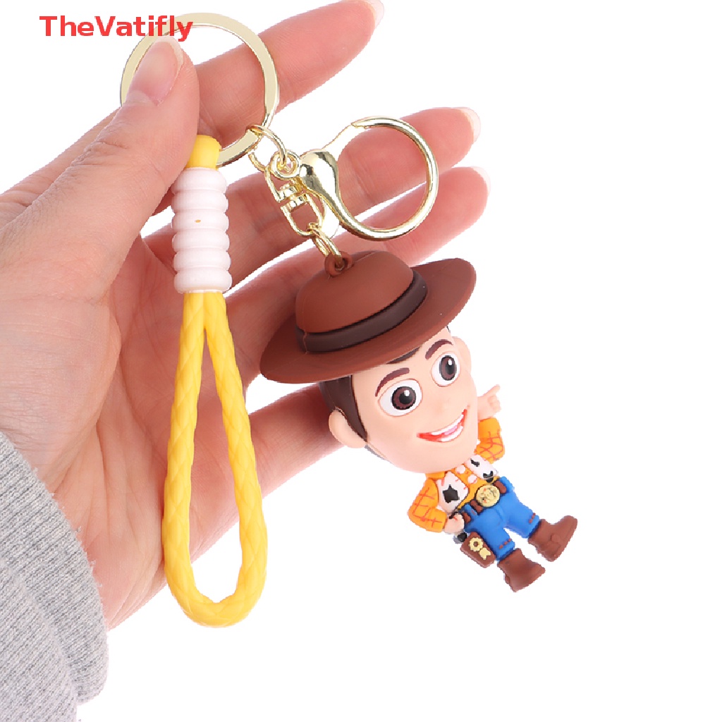 DISNEY [Thevalifly] Móc Khóa Búp Bê Hoạt Hình Toy Story Buzz Lightyear Woody Lotso