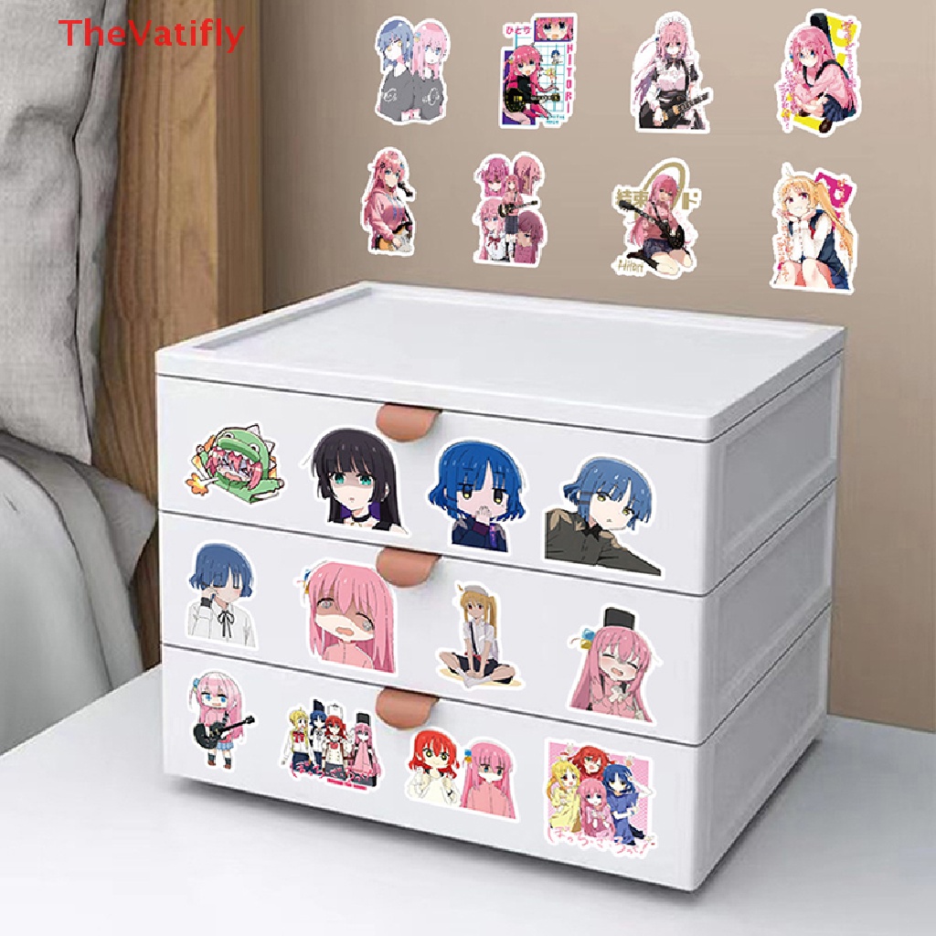 Bộ 50 Miếng Dán Họa Tiết Graffiti Độc Đáo Trang Trí Vali / Laptop / Xe Hơi DIY