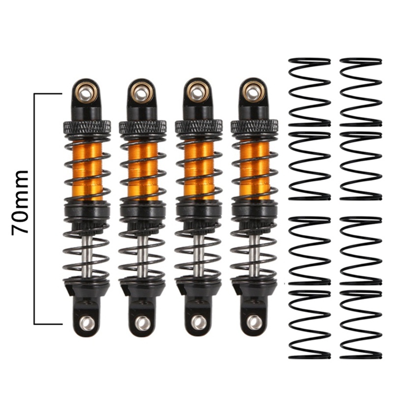 Bộ Giảm Xóc Bằng Kim Loại Cho Xe Điều Khiển Từ Xa Axial SCX10 90046 RBX10 Traxxas TRX4 1 / 10