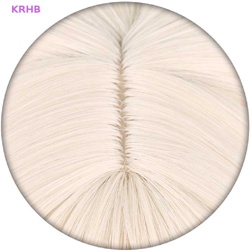 Tóc Giả Hóa Trang Nhân Vật Game Genshin Va Chạm Ningguang 50cm Mới