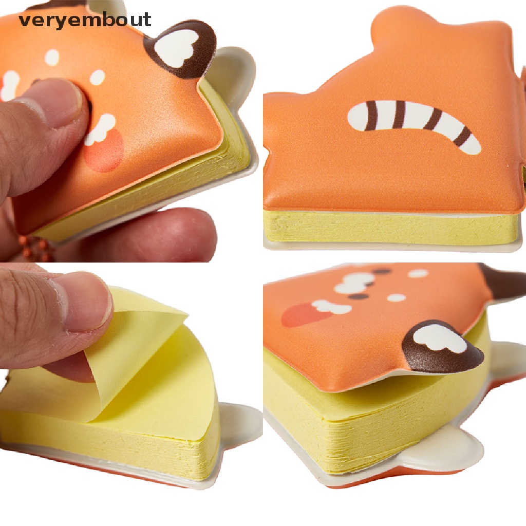 Giấy Dán Ghi Chú Họa Tiết Hoạt Hình Trang Trí Sổ Tay Giảm Căng Thẳng