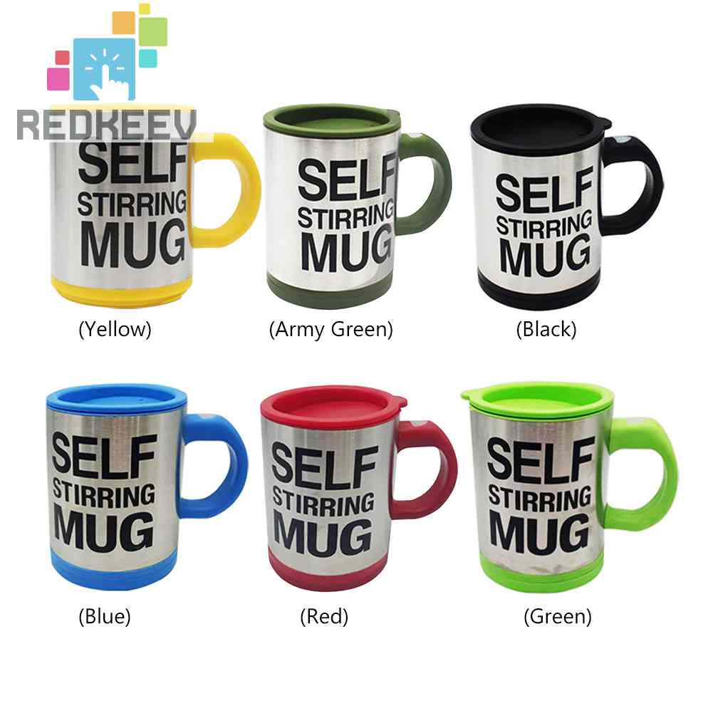 Cốc Khuấy Tự Động Bằng Thép Không Gỉ Thiết Kế Nhỏ Gọn Tiện Dụng Cho Gia Đ