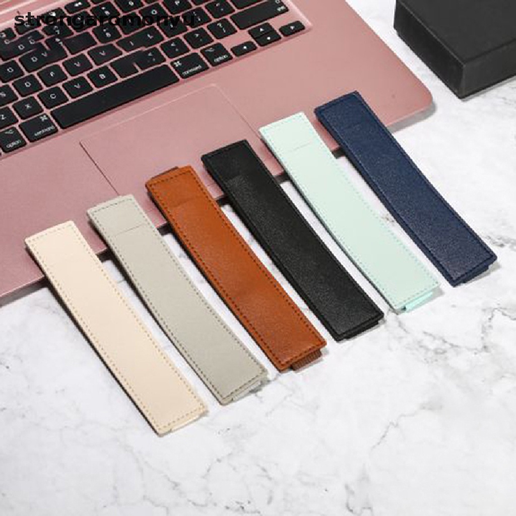 Túi Đựng Bút Bằng Da PU Co Giãn Nhiều Màu 8-1.5 Inch Có Thể Điều Chỉnh