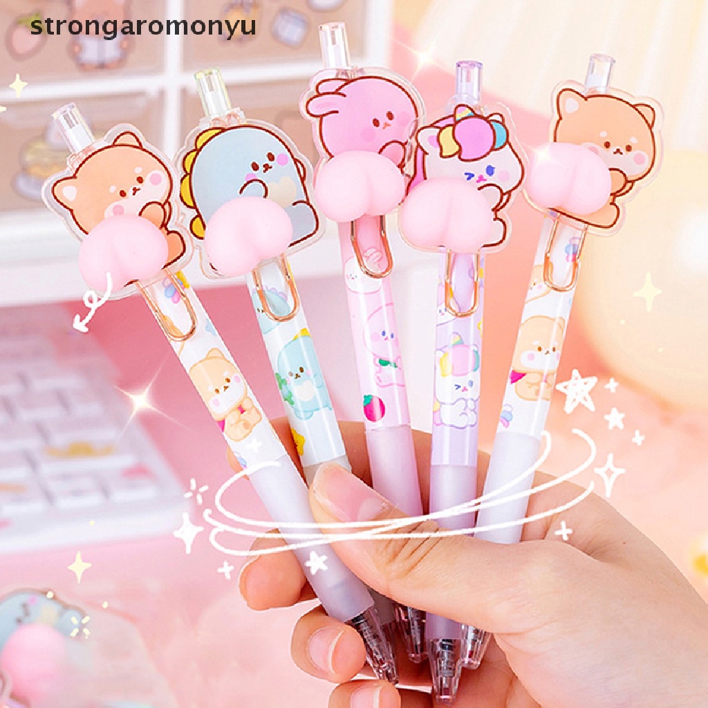 Bút Mực Gel Họa Tiết Hoạt Hình Sáng Tạo Dễ Thương