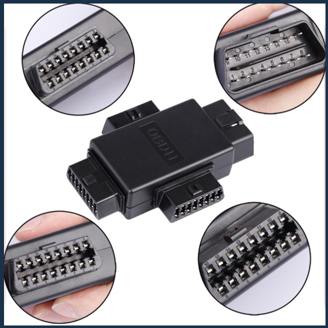 Cáp Chuyển Đổi Obd 1 Sang 3 Obd2 16 Pin 1 Sang 3 Obd Chuyên Dụng Cho Xe Hơi