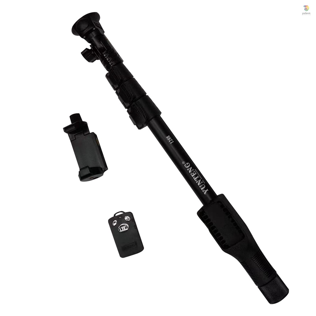 Gậy Tự Sướng yula) YUNTENG Cầm Tay Mở Rộng Bằng Hợp Kim Nhôm Có Thể Tháo Rời Với Giá Đỡ Điện Thoại Điều Khiển Không Dây BT Cho Camera Kỹ Thuật Số Nhỏ Ild