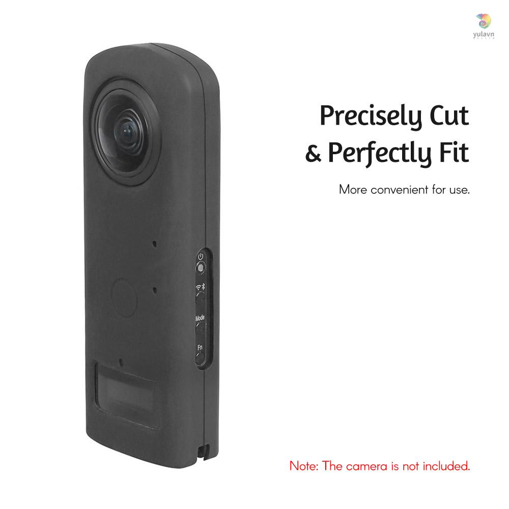 Ốp Điện Thoại Silicon Mềm Chống Sốc Chống Trầy Bảo Vệ Ống Kính Cho Ricoh Theta Z1