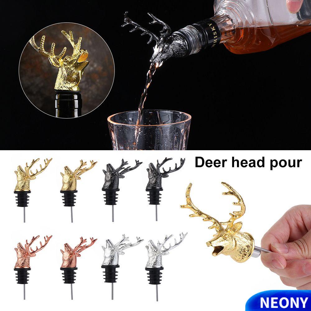 Đầu Rót Rượu Vang Bằng Thép Không Gỉ Thiết Kế Độc Đáo Tiện Dụng
