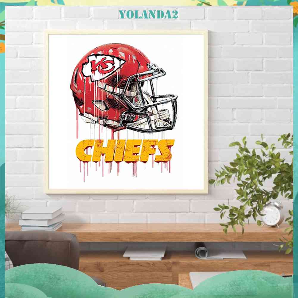 Bộ Tranh Đính Đá 5D Họa Tiết Đội Bóng Đá Độc Đáo DIY Dùng Trang Trí Nhà Cửa