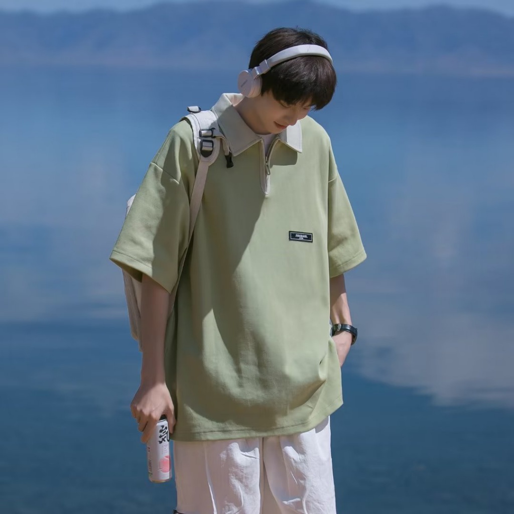 Áo polo Ngắn Tay Thời Trang Mùa Hè Cho Nam
