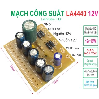 Mạch công suất la4440 - linhkien hd