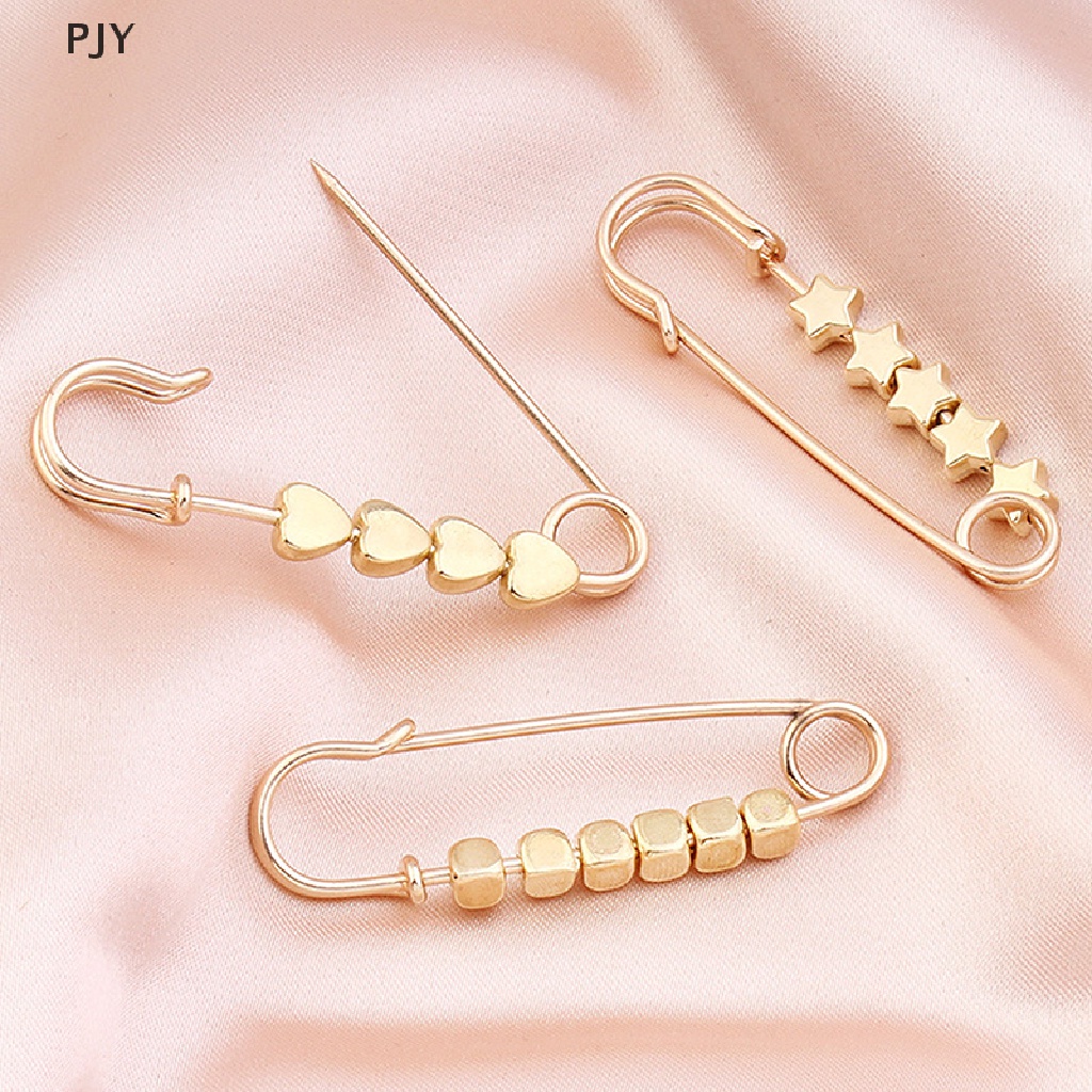Pjy Ghim Cài Quần Áo / Thắt Lưng Chỉnh Được Hình Ngôi Sao / Trái Tim Nhỏ PJ