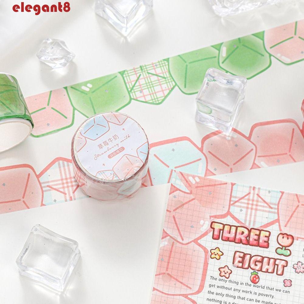 Miếng Dán Trang Trí Sổ Tay Nhật Ký / Album Ảnh Màu Sắc Ngọt Ngào Xinh Xắn