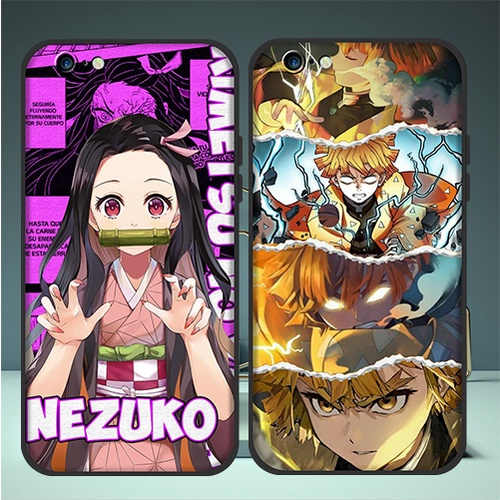 Ốp Lưng TPU Mềm Chống Rơi In Hình anime Agatsuma Zenitsu Cho iPhone 6 6s Plus