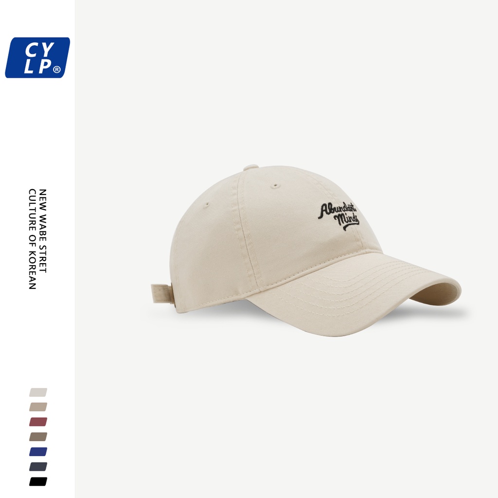 Mũ Lưỡi Trai Thêu Chữ Phong Cách Hàn Quốc Thời Trang Cho Cặp Đôi