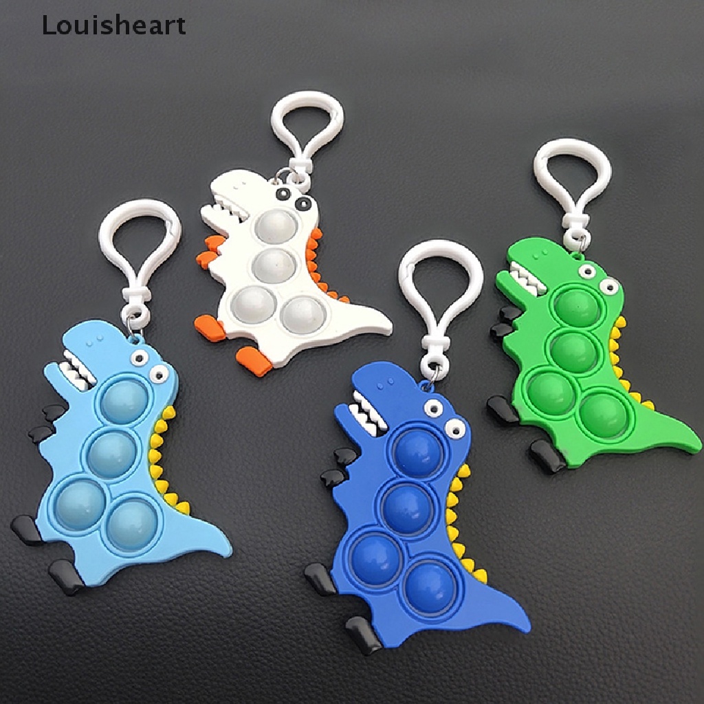 Móc Khóa Hình Khủng Long Bằng Silicon Chống Căng Thẳng