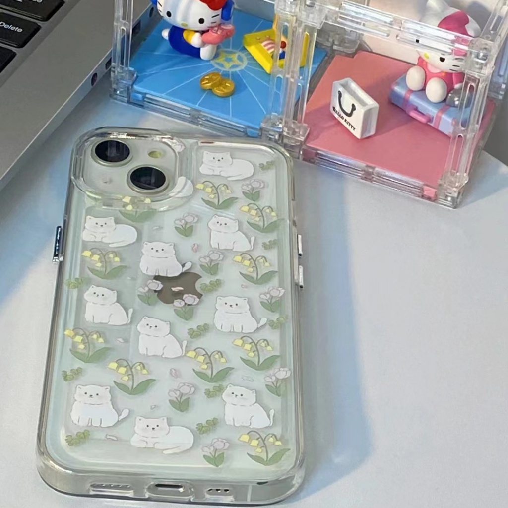 ✅Ốp Điện Thoại Mềm Trong Suốt Họa Tiết Hoa Tulip Cho Iphone 13 8 7 xs 14 11Promax 12 xr G6ZQ