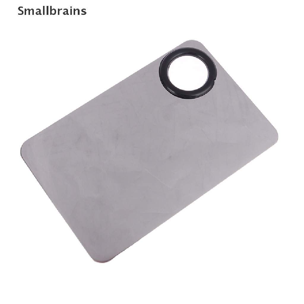 1 Bộ Que Trộn Phấn Trang Điểm Hai Đầu Bằng Thép Không Gỉ Smbr