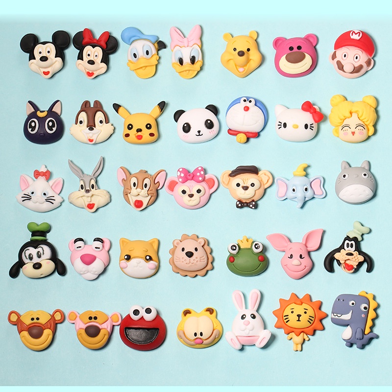 Ghim Trang Trí Giày Hình Hoạt Hình Sesame Street Jibitz Charm Pikachu Anime Jibits Croc Sailor Moon Kitty Croc Jibbits Cho Trẻ Em