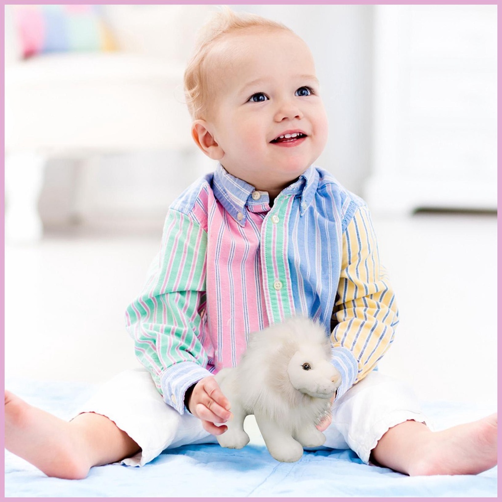 Thú Nhồi Bông Hình Sư Tử 7.08in Vui Nhộn