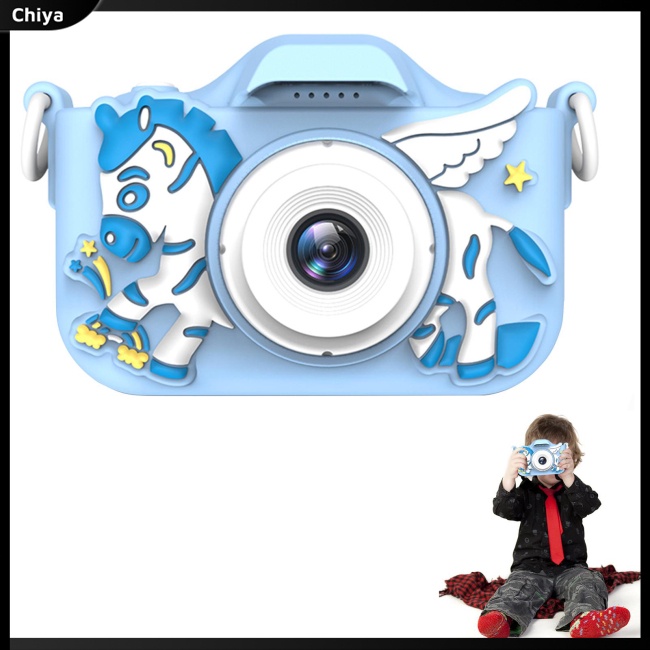 Máy Ảnh Kỹ Thuật Số Hd 2.0 Mini Họa Tiết Hoạt Hình Dễ Thương Dùng Làm Quà Tặng Sinh Nhật Cho Bé